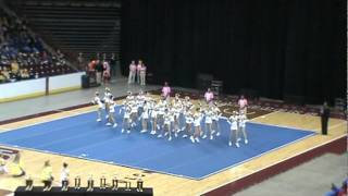 Pleasant Hill Middle School Cheerleaders State Champions 2011mpg [upl. by Aleak215]