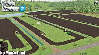 Create MAP Start a NEW CARRER│No Mans Land│FS 22│ 1 [upl. by Ttenrag522]