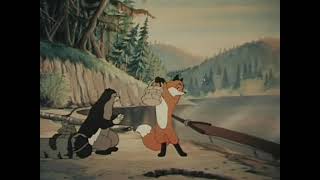 Taiga tale 1951 Taezhnaja skazk EN Subs Russian Animation [upl. by Henley647]