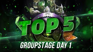 TOP5 Highlights TI8 Group stage  Day 1 [upl. by Eustacia43]