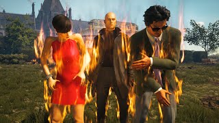 HITMAN 3 Dartmoor Garden Show Fire Suit Kill Everyone [upl. by Refinney]