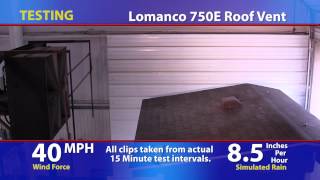 Lomanco 750E Roof Vent vs Standard Dormer Vents [upl. by Geilich680]