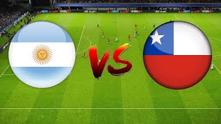 🔴Argentina vs Chile  WORLD CUP CONMEBOL Preliminary 2425  eFootball 24 [upl. by Tolman620]