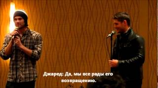 Дженсен и Джаред о Мише и Импале Nashcon 2012 sub [upl. by Greyson200]