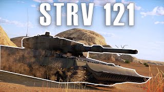 First 5 Games  Strv 121  War Thunder Ground Realistic Battles [upl. by Anirual]