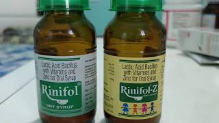 Rinifol dry syrup Vs Rinifol Z dry syrup Hindi me farak janiye [upl. by Skelton428]