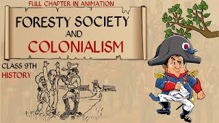 foresty society and the colonialism class 9 animation part 2  class 9 history ch 4  cbse [upl. by Aned495]