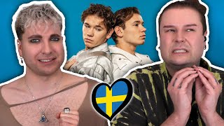 REACTION Marcus amp Martinus  Unforgettable  SWEDEN Eurovision 2024 [upl. by Rebel]