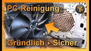 PCReinigung und StaubEntfernung sicher amp gründlich  Tutorial [upl. by Sueaddaht442]