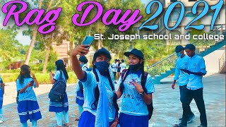 Rag Day  St Joseph school and collegeBonparaNatore  Ssc batch 2021  Chol bondhu chol song [upl. by Old]