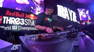 DJ Trayze  2014 Red Bull Thre3Style World Finals  Qualifier  Winning Set Thursday 942014 Baku [upl. by Boyes520]