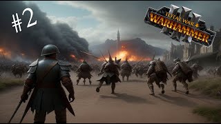 TWO FALLEN SETTLEMENTS TOTAL WAR WARHAMMER III  MULTIPLAYER CAMPAIGN W TYDATANK EP2 [upl. by Nivaj102]