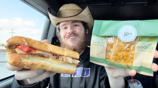 Potbelly Ring of Fire Sandwich and Apple Caramel Cookie Review [upl. by Helsa324]