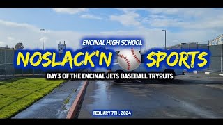 Day3 Of The Encinal Jets Baseball Tryouts [upl. by Michale]