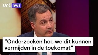 Premier Alexander De Croo reageert op dodelijke schietpartij in Charleroi [upl. by Dowdell83]