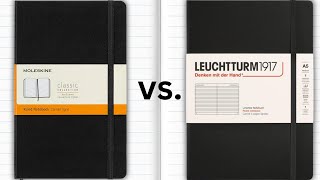 Moleskine vs Leuchtturm1917 Review amp Comparison 2024 [upl. by Noned]