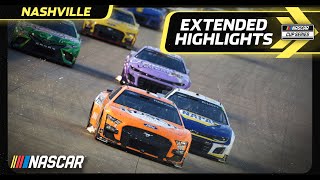 Ally 400 from Nashville Superspeedway  Extended Highlights  NASCAR Cup Series [upl. by Ailemac]