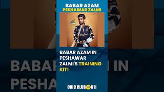 BABAR AZAM TRAINING KIT PESHAWAR ZALMI PSL 9 [upl. by Eerehs]