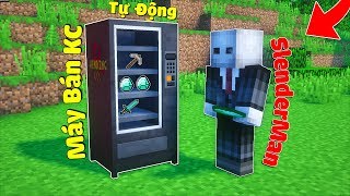 CHẾ TẠO THÀNH CÔNG MÁY BÁN KIM CƯƠNG TỰ ĐỘNG Ở TRONG SIÊU THỊ TRONG MCPE  Thử Thách SlenderMan [upl. by Melnick792]