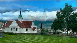 Olden village in Norway [upl. by Pris]