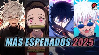 😱 ANIME MÁS ESPERADOS PARA 2025 CONFIRMADOS  Rincón Otaku [upl. by Sloane942]