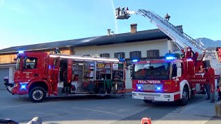 Einsatzfahrten amp Impressionen Jahreshauptübung FF Wörgl 26102024  ÖRK Tirol [upl. by Nellie]