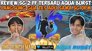 REVIEW SG 2 FF TERBARU WARNA BIRU LANGSUNG GUA TES ADU SAMA SG OPM ATRIBUTNYA HAMPIR SAMA CUY😱 [upl. by Nila]