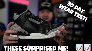 I WORE THE 2024 JORDAN 3 “BLACK CEMENT” FOR 30 DAYS STRAIGHT YOU WILL BE SURPRISED HOW THESE DID [upl. by Razaele]