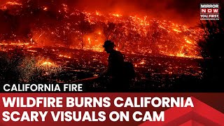 California Forest Fire  California Wildfires Scary Visuals 20552 Acres Burnt Climate Change News [upl. by Chucho]