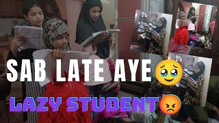 Many students late today 🥹lazy and careless students🥲tuition vlogs👩🏼‍🏫 moon diaries [upl. by Ettenil]