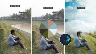 Before amp After Trending Coolors Palettes Reels Editing Alight Motion  Before After Reels Tutorial [upl. by Maharg]