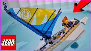 NEW LEGO SAIL BOAT SINKING [upl. by Nagap]