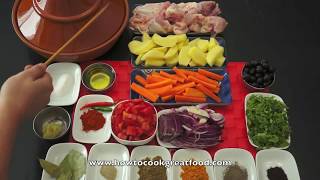 Chicken Tagine Recipe  Simple Easy Tajine Tajina Moroccan الطاجين [upl. by Atteselrahc]