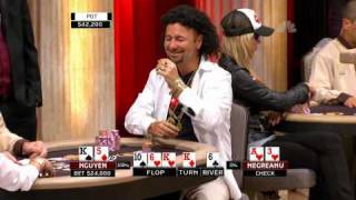 National Heads Up Poker Championship 2009 Episode 7 25 [upl. by Ettevad958]