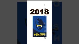 Ninja amp Ninjago Logo Evolution ninja ninjago logoshogo animated series [upl. by Cobbie967]