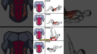 Abs workout at home without equipment only Bodyweight trendingreels gymmotivation shorts [upl. by Ecinue]