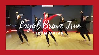 MALAYSIA LOYAL BRAVE TRUE Mulan OST  LINE DANCE 4K [upl. by Slosberg]