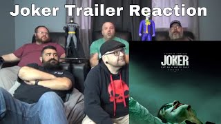 Joker Trailer Reaction [upl. by Sotsirhc]