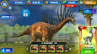 NEW BAJADASAURUS LEGENDARY MAX LEVEL 40  HT GAME [upl. by Kcirdlek]