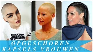 Opgeschoren kapsels vrouwen [upl. by Snej162]