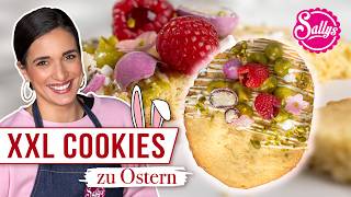 XXL OstereiCookies mit bunten Toppings 🍪 [upl. by Areis]