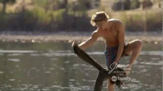 Austin Butler shirtless in Switched at Birth [upl. by Wyck]