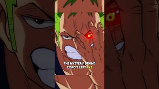 The Mystery Behind Zoros Left Eye What Happened To Zoros Left Eye shorts onepiece roronoazoro [upl. by Merkley]