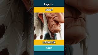 🇬🇧🇸🇰 chief  náčelník  vocabulary builder  learn English  naučme sa anglicky [upl. by Lehet124]