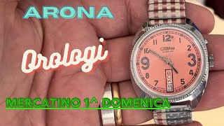 MERCATINO DI ARONA OROLOGI E NON SOLO [upl. by Eivol]