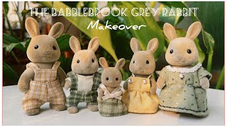 Makeover an old Babblebrook Rabbit Family 🐰 [upl. by Llerod]