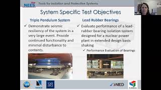 LEHIGH EF SEMINAR  Lessons Learned from 3Dimensional Shake Table Testing [upl. by Nnylatsyrk]