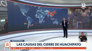 Las causas del cierre de la siderúrgica de Huachipato [upl. by Ericha851]