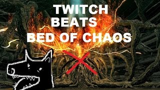 Twitch Plays Dark Souls The Bed Of Chaos Defeated [upl. by Atiuqer]