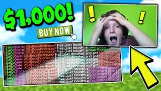 SURPRISING KIDS WITH FREE RANKS ON MY SERVER LIVE REACTIONS [upl. by Dail]